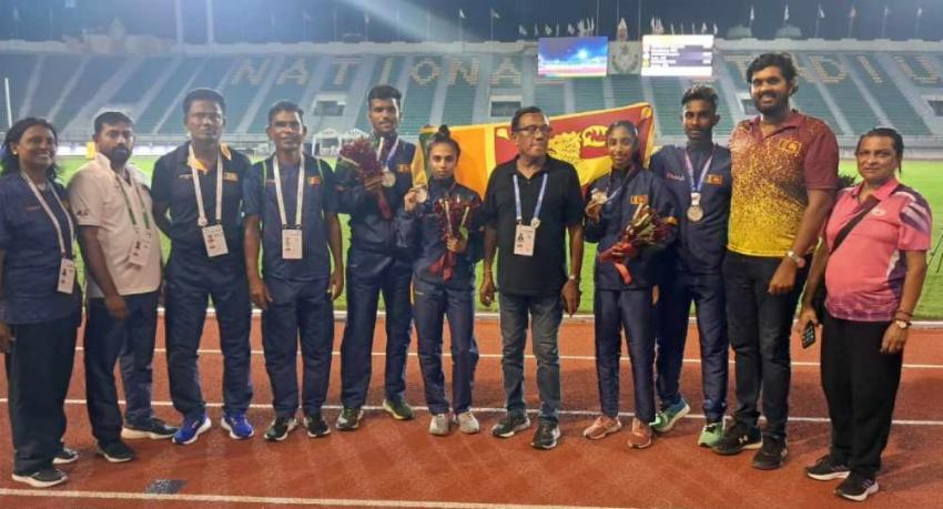 ආසියානු මලල ක්‍රීඩා ශූරතාවලිය: ලංකාවට රිදීපදක්කමක්